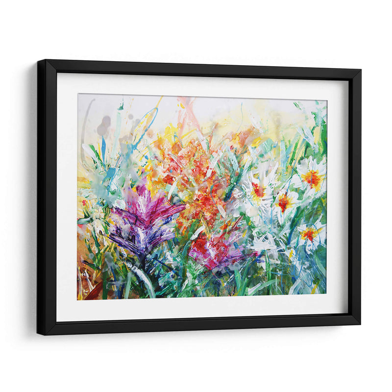 Jardín de pinceladas | Cuadro decorativo de Canvas Lab