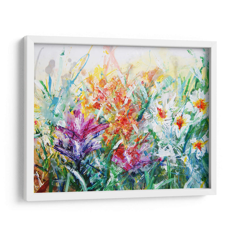 Jardín de pinceladas | Cuadro decorativo de Canvas Lab