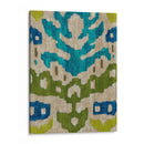 Teal Ikat Ii - Chariklia Zarris | Cuadro decorativo de Canvas Lab