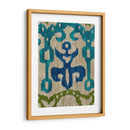 Teal Ikat Iii - Chariklia Zarris | Cuadro decorativo de Canvas Lab