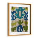 Teal Ikat Iv - Chariklia Zarris | Cuadro decorativo de Canvas Lab