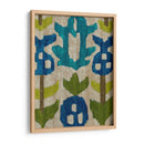 Teal Ikat Iv - Chariklia Zarris | Cuadro decorativo de Canvas Lab