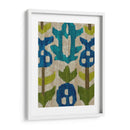 Teal Ikat Iv - Chariklia Zarris | Cuadro decorativo de Canvas Lab