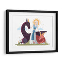 Daenerys ilustración digital | Cuadro decorativo de Canvas Lab