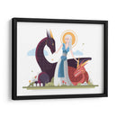 Daenerys ilustración digital | Cuadro decorativo de Canvas Lab