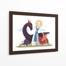 Daenerys ilustración digital | Cuadro decorativo de Canvas Lab
