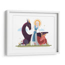 Daenerys ilustración digital | Cuadro decorativo de Canvas Lab