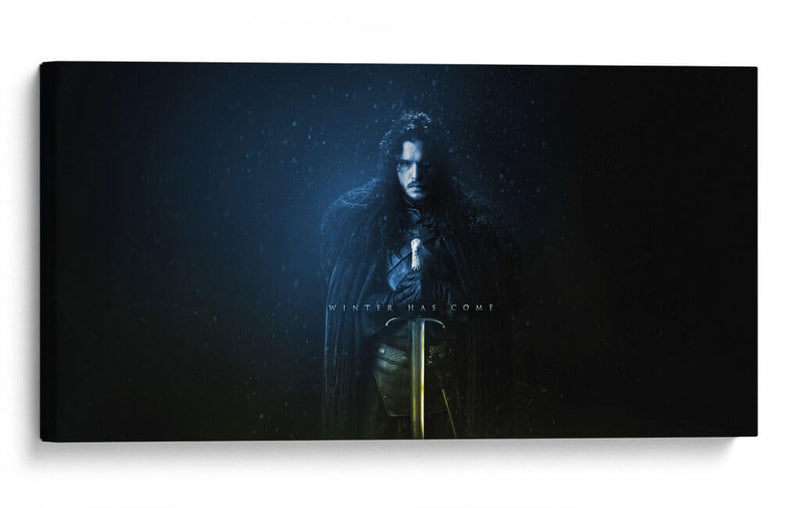 El invierno llegó | Cuadro decorativo de Canvas Lab