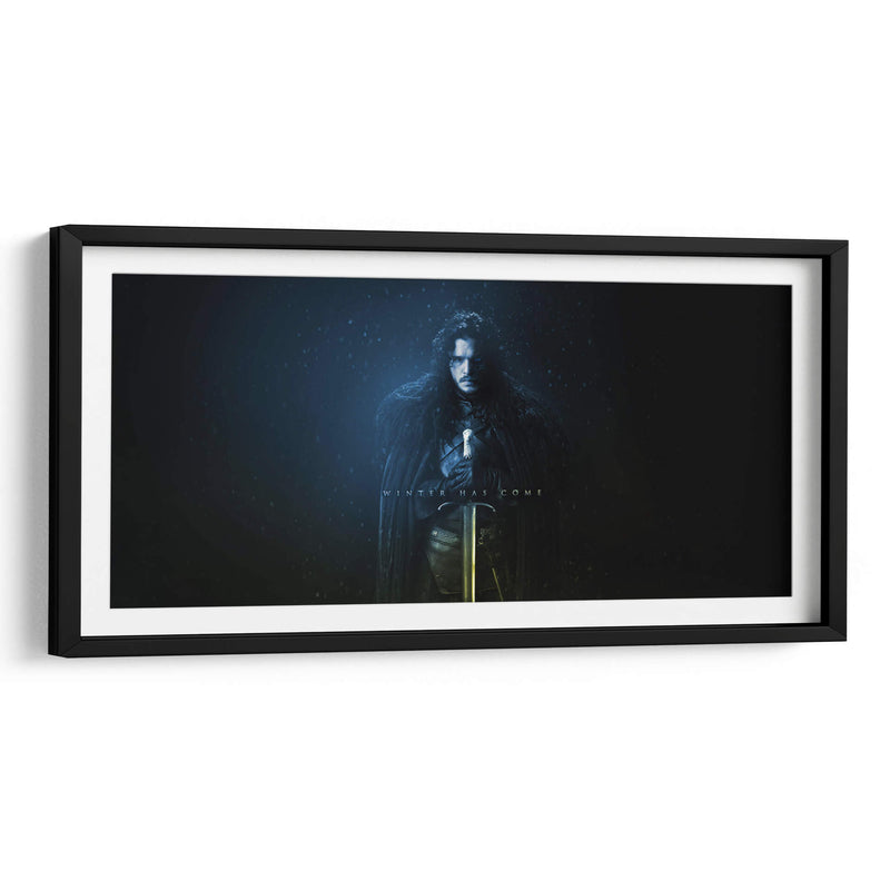 El invierno llegó | Cuadro decorativo de Canvas Lab