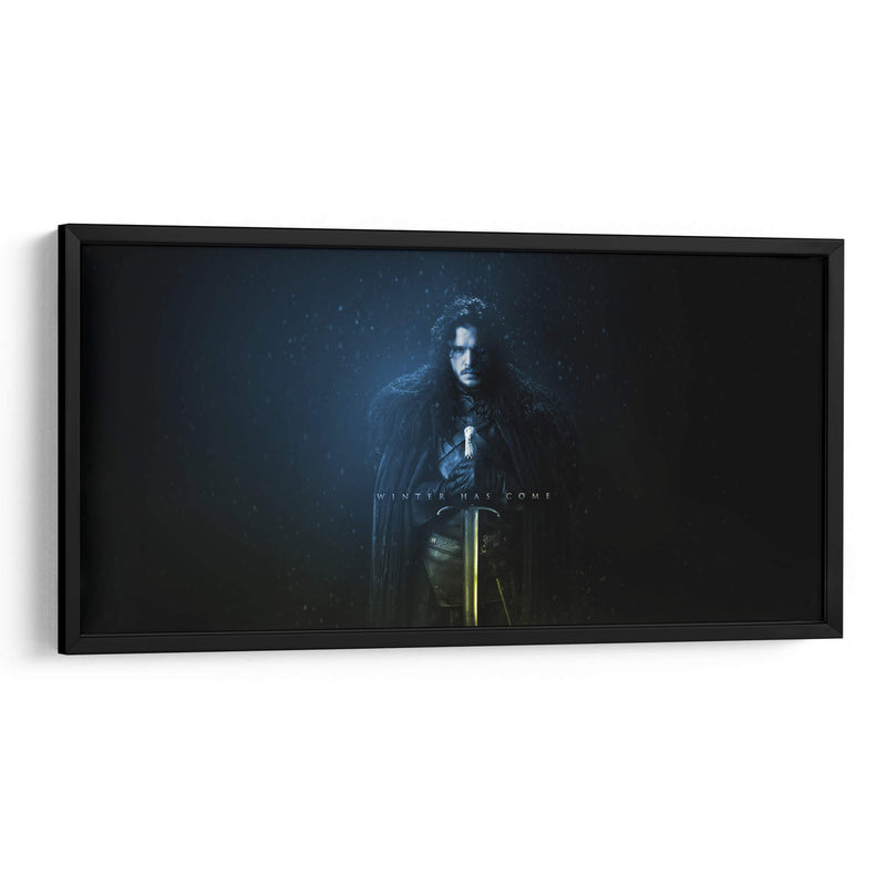 El invierno llegó | Cuadro decorativo de Canvas Lab