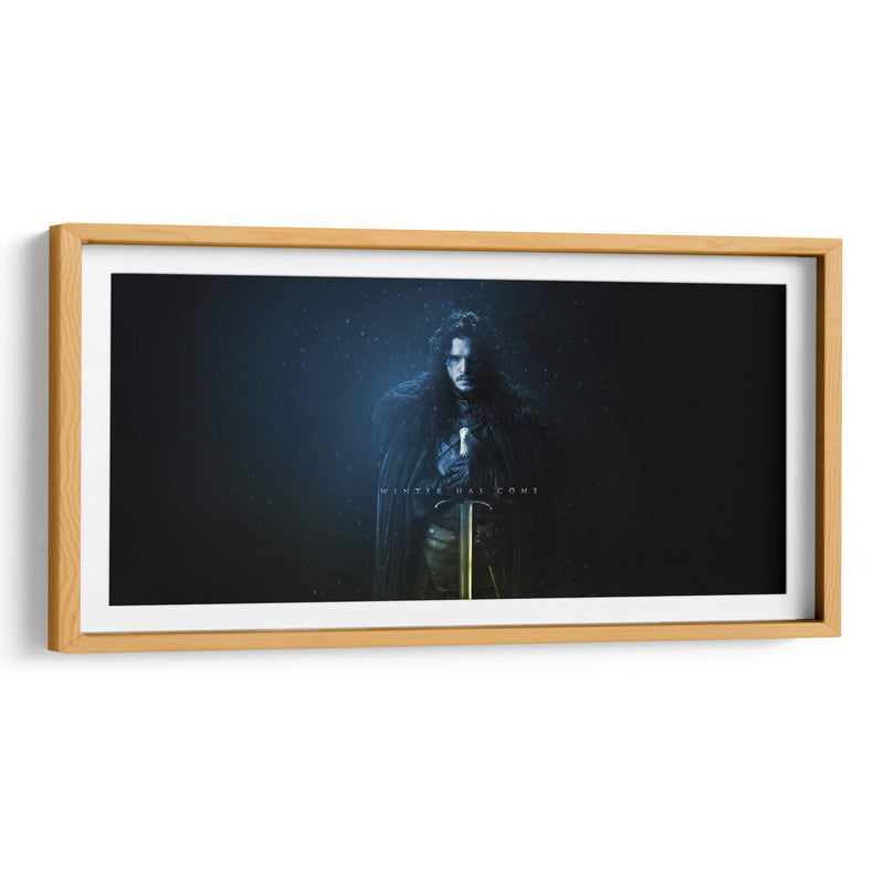 El invierno llegó | Cuadro decorativo de Canvas Lab