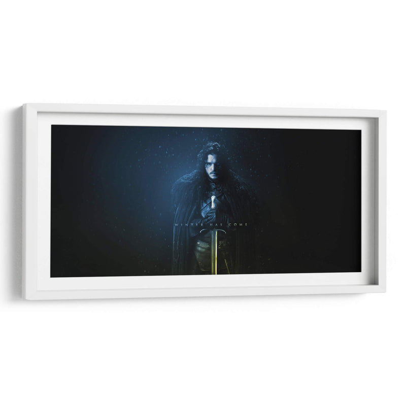 El invierno llegó | Cuadro decorativo de Canvas Lab