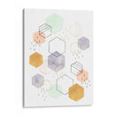Hex Scatter I - Gabrielle McClure | Cuadro decorativo de Canvas Lab
