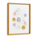 Hex Scatter I - Gabrielle McClure | Cuadro decorativo de Canvas Lab