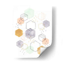 Hex Scatter I - Gabrielle McClure | Cuadro decorativo de Canvas Lab
