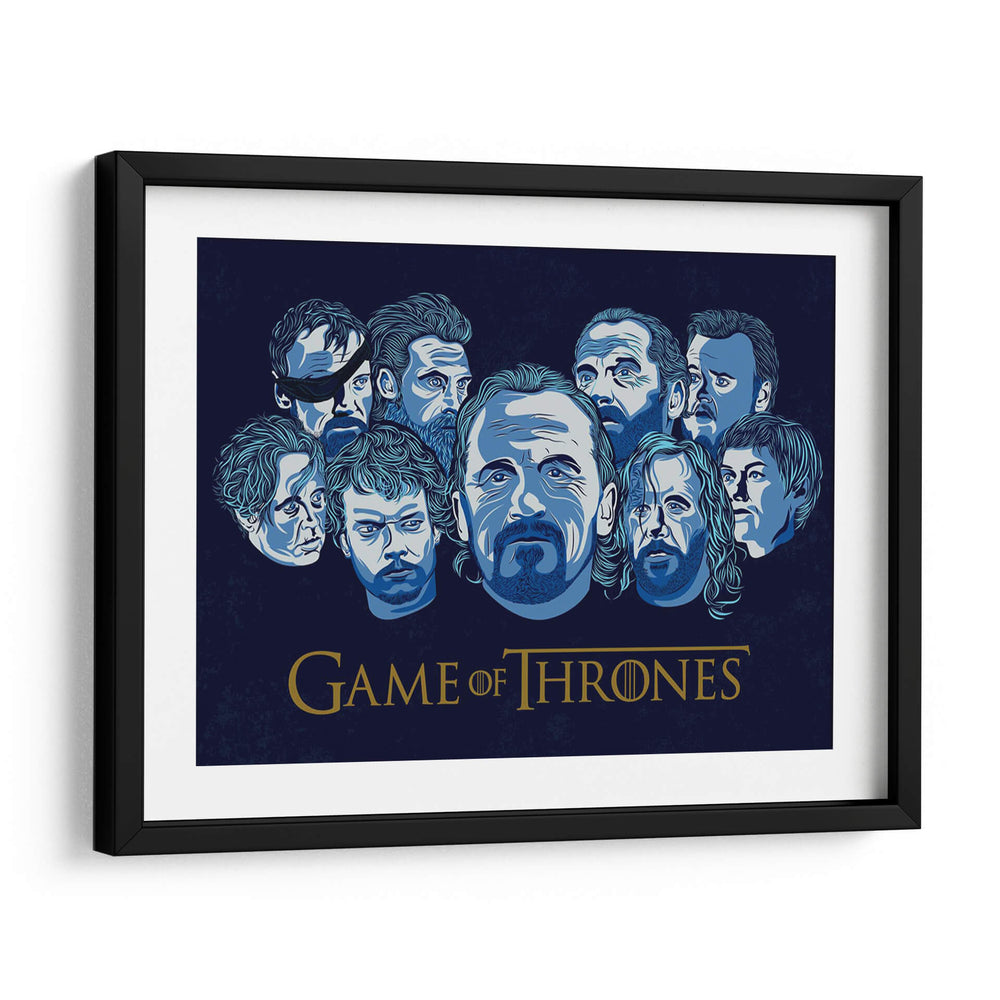 Game of Thrones blue II | Cuadro decorativo de Canvas Lab