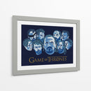 Game of Thrones blue II | Cuadro decorativo de Canvas Lab