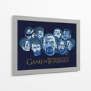 Game of Thrones blue II | Cuadro decorativo de Canvas Lab