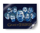 Game of Thrones blue II | Cuadro decorativo de Canvas Lab