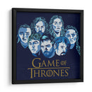 Game of Thrones blue | Cuadro decorativo de Canvas Lab