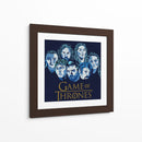 Game of Thrones blue | Cuadro decorativo de Canvas Lab