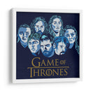 Game of Thrones blue | Cuadro decorativo de Canvas Lab
