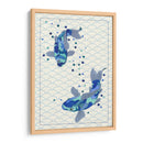 Juguetón Koi Ii - Rebecca Bryant | Cuadro decorativo de Canvas Lab