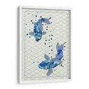 Juguetón Koi Ii - Rebecca Bryant | Cuadro decorativo de Canvas Lab