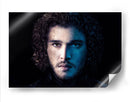 Jon Snow en azul | Cuadro decorativo de Canvas Lab