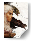 Los tres dragones | Cuadro decorativo de Canvas Lab