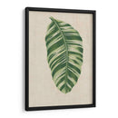 Hojas En Lino Vi | Cuadro decorativo de Canvas Lab
