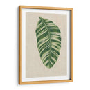 Hojas En Lino Vi | Cuadro decorativo de Canvas Lab