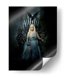 Madre de los dragones en el trono | Cuadro decorativo de Canvas Lab