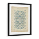 Diseño De Jardín En Azul I - DeZallier d Argenville | Cuadro decorativo de Canvas Lab