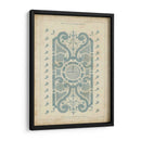 Diseño De Jardín En Azul I - DeZallier d Argenville | Cuadro decorativo de Canvas Lab