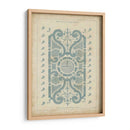 Diseño De Jardín En Azul I - DeZallier d Argenville | Cuadro decorativo de Canvas Lab