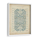 Diseño De Jardín En Azul I - DeZallier d Argenville | Cuadro decorativo de Canvas Lab