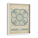 Diseño De Jardín En Azul Ii - DeZallier d Argenville | Cuadro decorativo de Canvas Lab