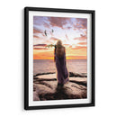 Mother of Dragons at sunset | Cuadro decorativo de Canvas Lab