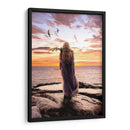 Mother of Dragons at sunset | Cuadro decorativo de Canvas Lab