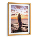 Mother of Dragons at sunset | Cuadro decorativo de Canvas Lab