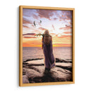 Mother of Dragons at sunset | Cuadro decorativo de Canvas Lab