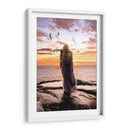 Mother of Dragons at sunset | Cuadro decorativo de Canvas Lab