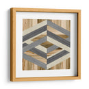 Inlay Geométrica Ii - June Erica Vess | Cuadro decorativo de Canvas Lab