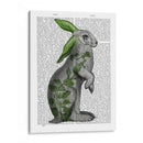 Liebre Con Orejas Verdes - Fab Funky | Cuadro decorativo de Canvas Lab
