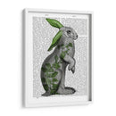 Liebre Con Orejas Verdes - Fab Funky | Cuadro decorativo de Canvas Lab