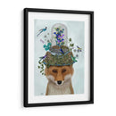 Zorro Con Mariposa Campana Jarra - Fab Funky | Cuadro decorativo de Canvas Lab