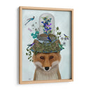 Zorro Con Mariposa Campana Jarra - Fab Funky | Cuadro decorativo de Canvas Lab