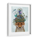 Zorro Con Mariposa Campana Jarra - Fab Funky | Cuadro decorativo de Canvas Lab