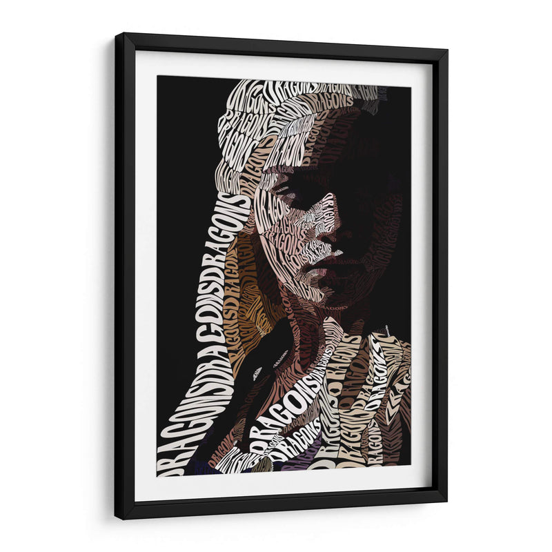 Tipografía en Khaleesi | Cuadro decorativo de Canvas Lab